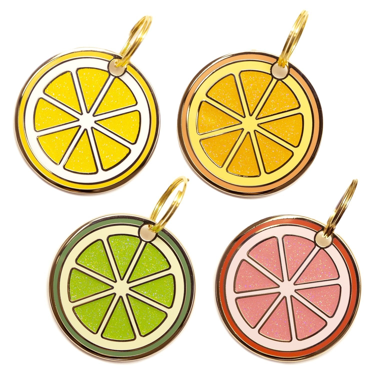 Pet Tag Personalized Dog Tag Lemons — Onesweetorange