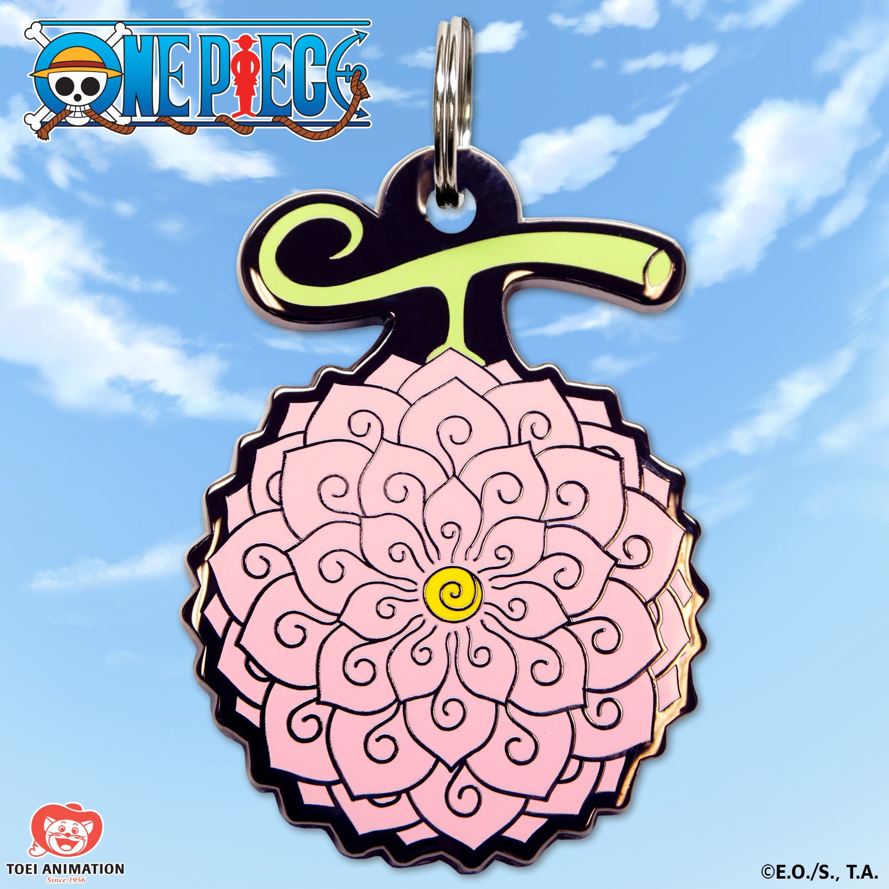 One Piece x Pawsonify - Flower Flower Fruit Pet Tag