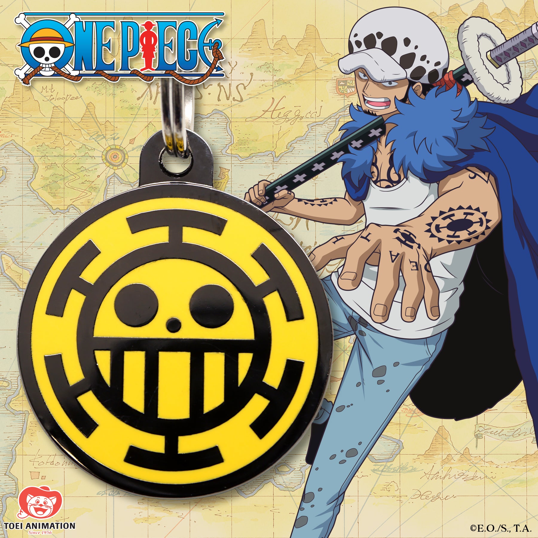 Heart Pirates Pet Tag (Trafalgar D. Water Law)