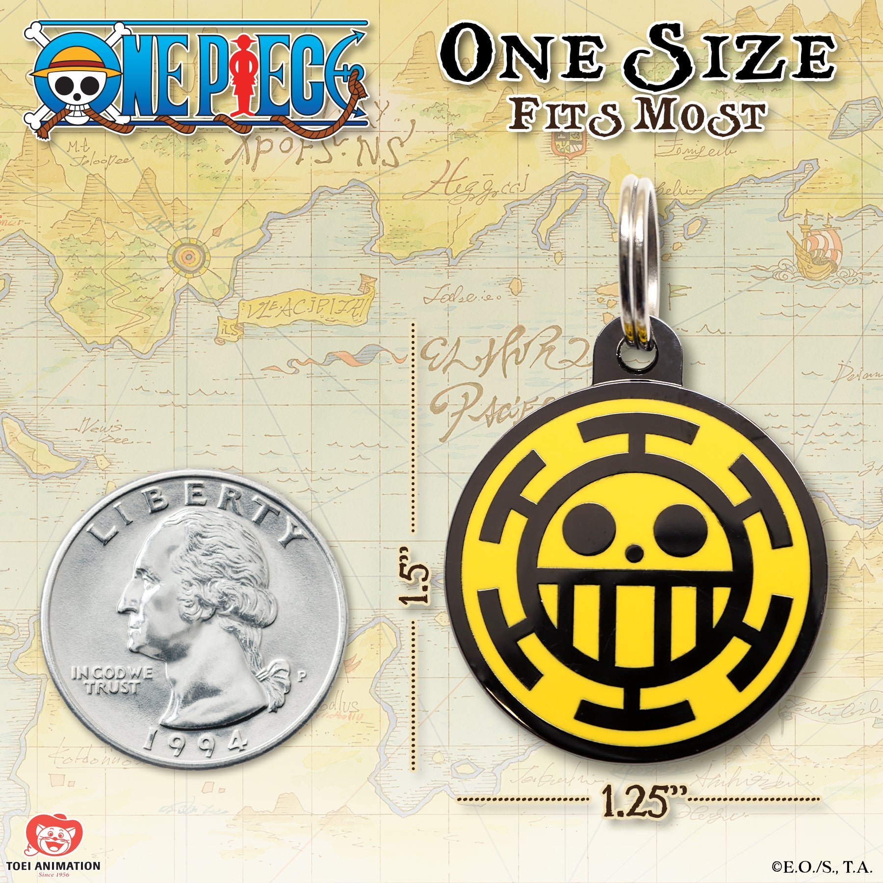 Heart Pirates Pet Tag (Trafalgar D. Water Law)