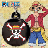 One Piece x Pawsonify - Luffy's Jolly Roger Pet ID Tag