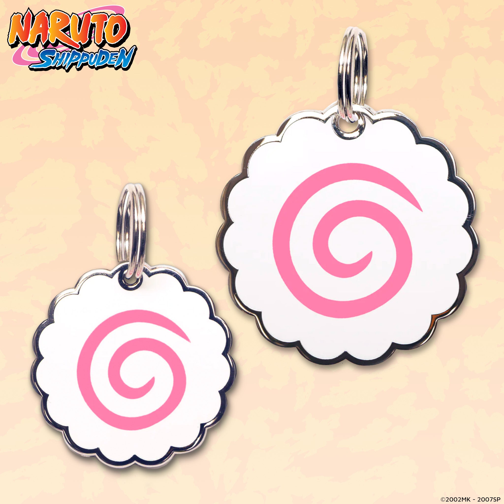 Naruto Fishcake Pet Tag