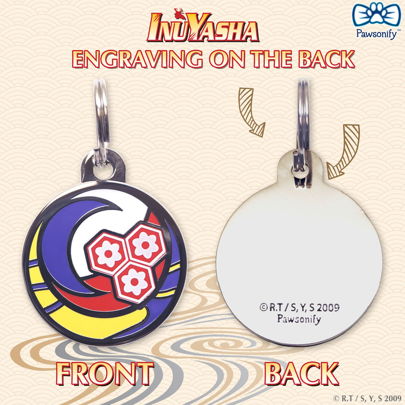 Inuyasha Sesshomaru Pet Tag FREE ENGRAVING