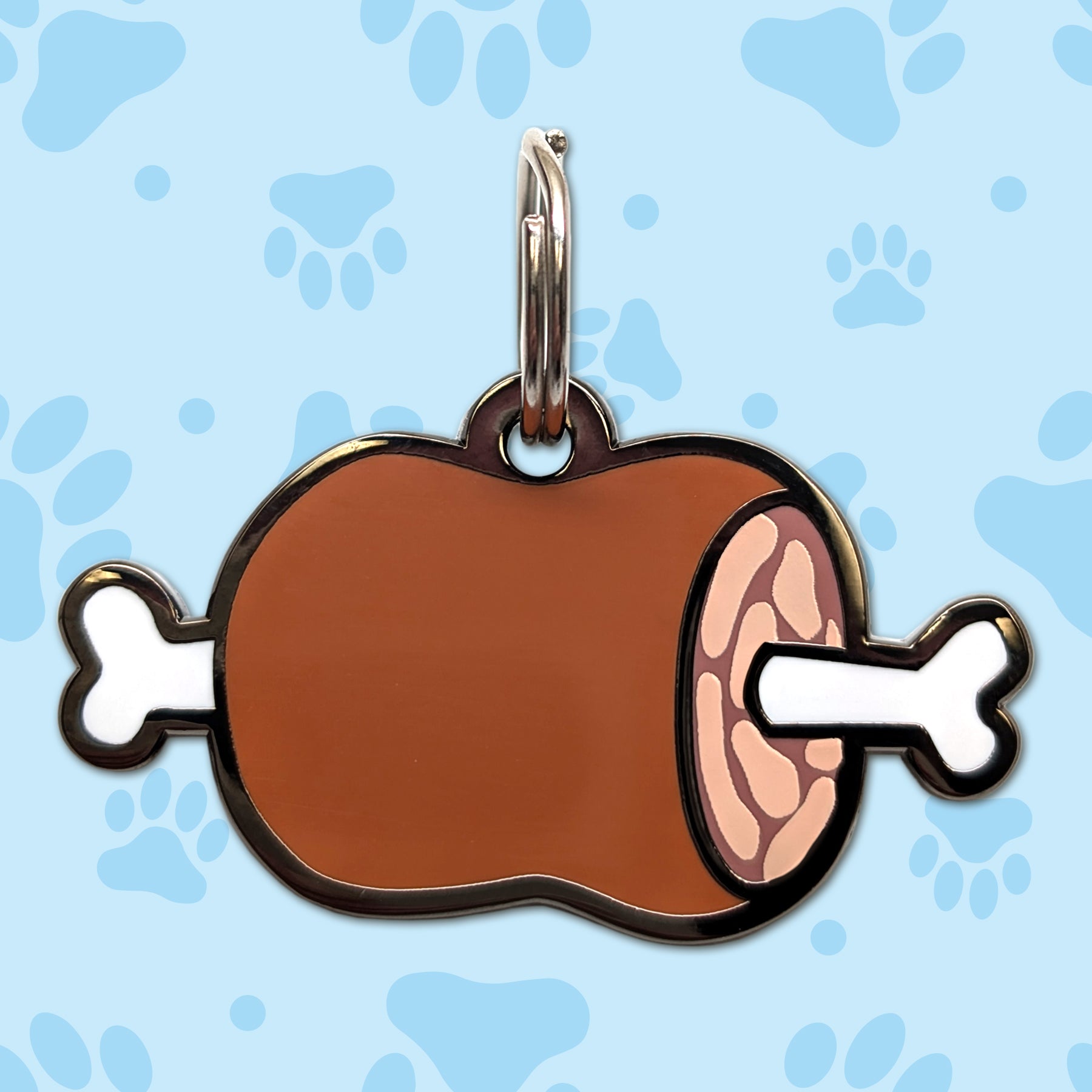 Meat Stick Engravable Pet Tag