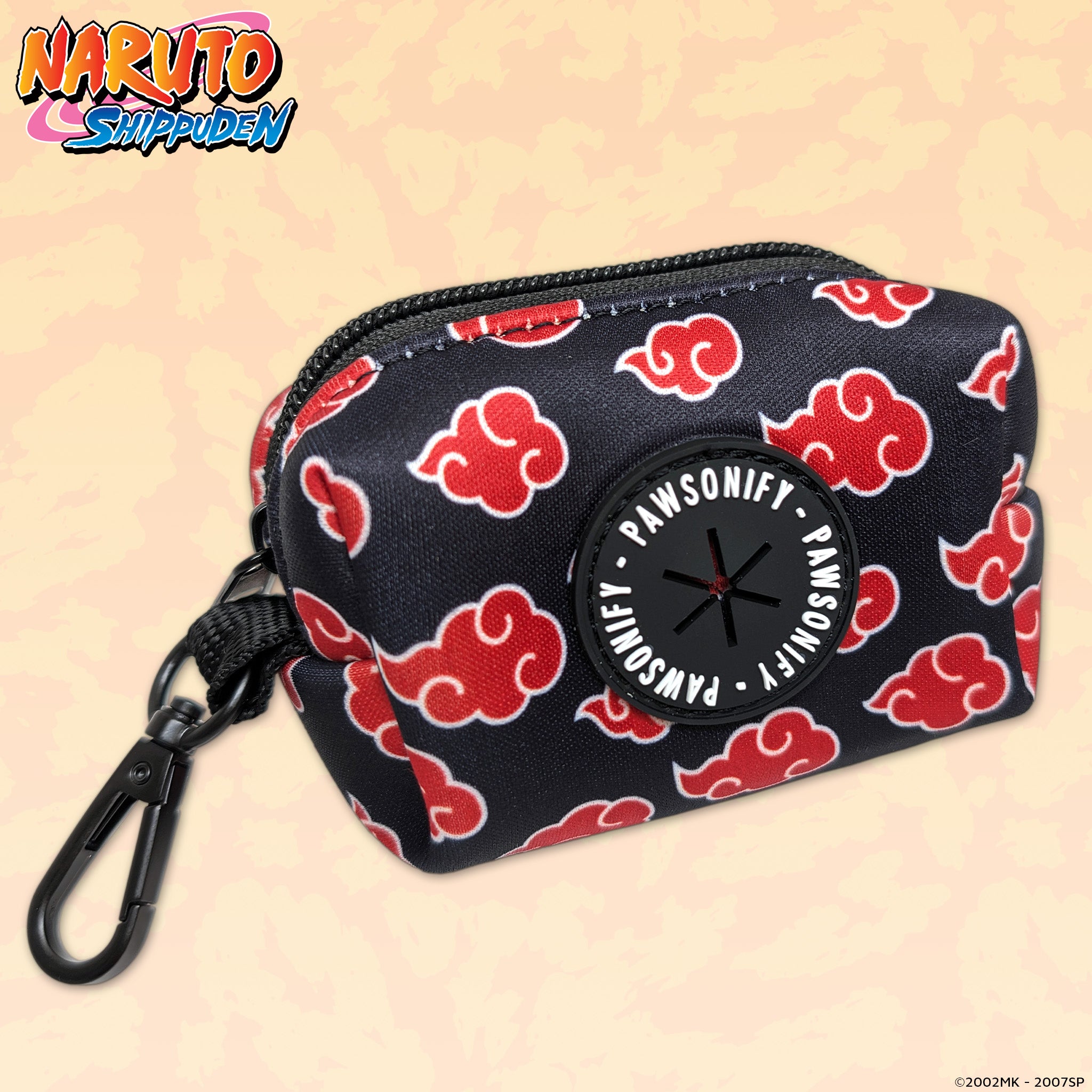 Naruto Shippuden officially licensed Akatsuki Poop Bag Dispenser by Pawsonify