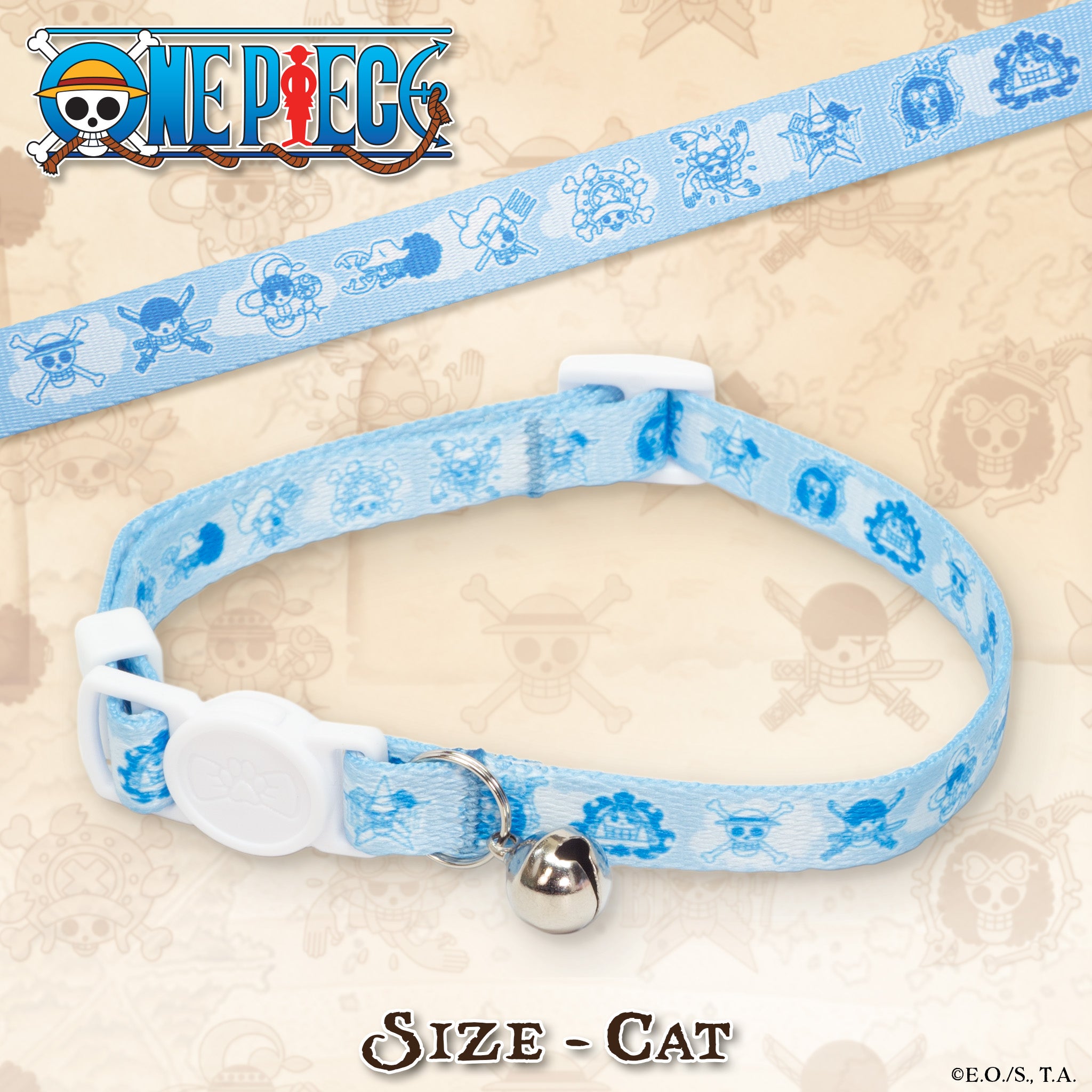 One Piece - New World - Cat Collar #size_Cat: 8.5-12"