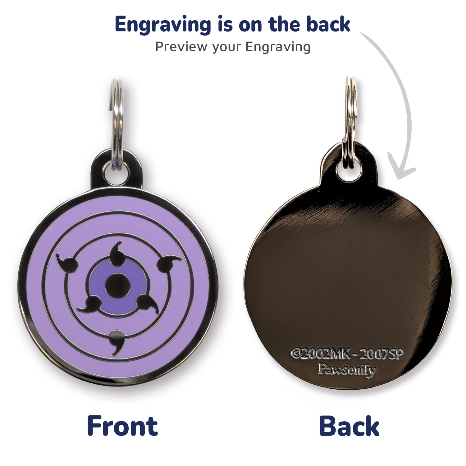 Rinnegan Pet Tag - Pawsonify