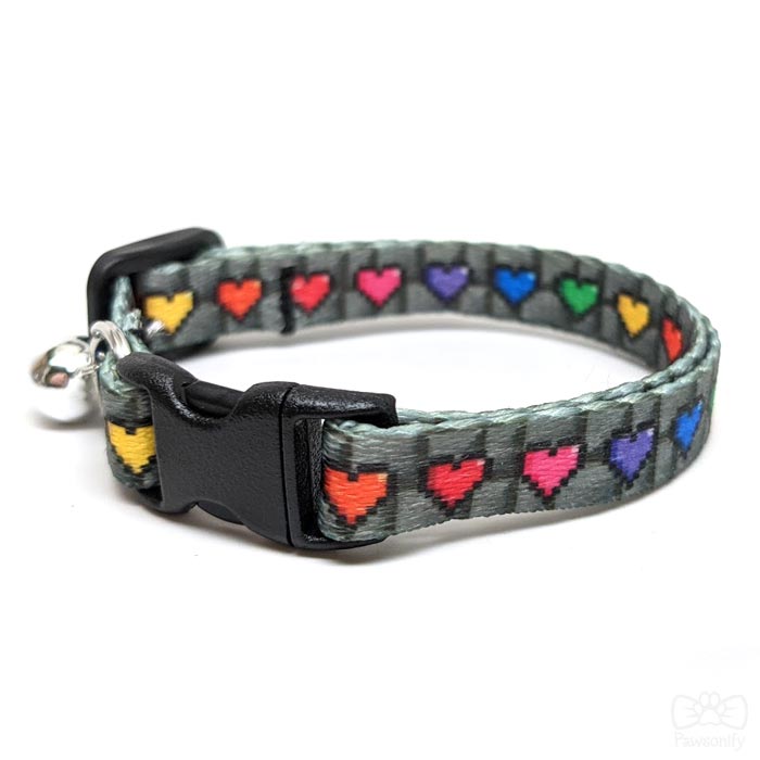 Pawsonify Original Collar - 8Bit Collar#size_Cat: 8.5-12"