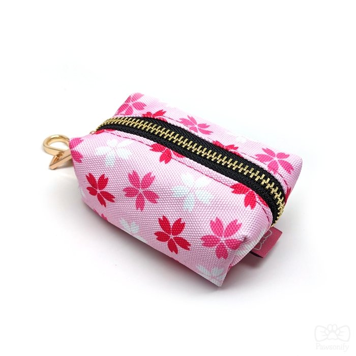 Dog Poo Bag Holder - Bandana Boujee - Hot Pink